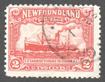 Newfoundland Scott 164 Used F (P13.8x13.5) - Click Image to Close